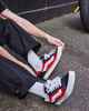 VANS KNU SKOOL SHOE - RED / TRUE WHITE