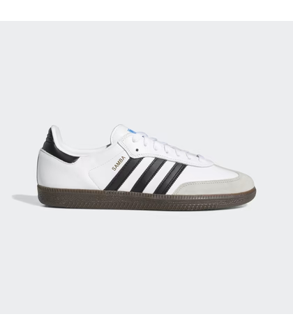 ADIDAS SAMBA ADV SHOE - WHITE / BLACK / GUM