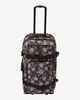 BILLABONG LADIES KEEP IT ROLLING TRAVEL BAG - BLACK / WHITE