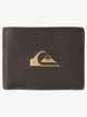 QUIKSILVER NEW MISS DOLLAR LEATHER WALLET - CHOC BROWN