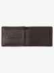 QUIKSILVER NEW MISS DOLLAR LEATHER WALLET - CHOC BROWN