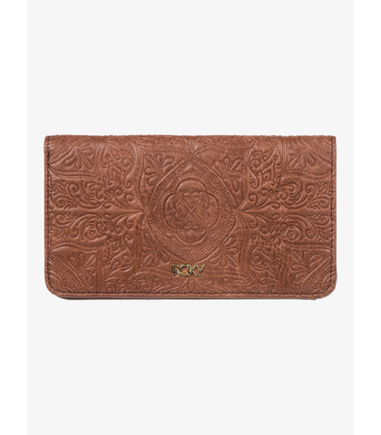 ROXY CRAZY WAVE WALLET - RUSSET