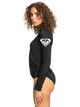 ROXY LADIES HEATER L/S RASHSHIRT - BLACK