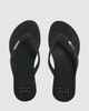 BILLABONG LADIES KICK BACK JANDAL - BLACK / SILVER