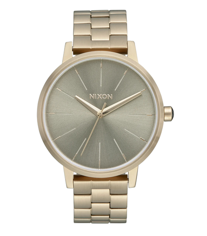 NIXON KENSINGTON WATCH - LIGHT GOLD / VINTAGE WHITE