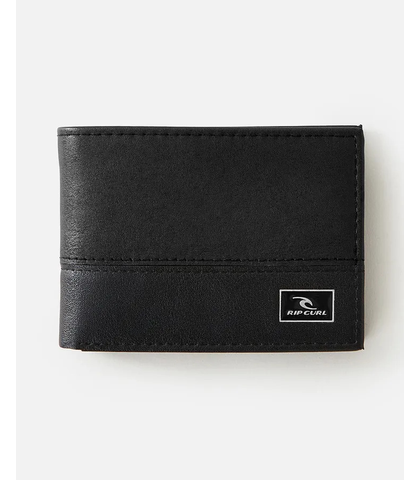 RIPCURL MENS CORPAWATU ICON PU WALLET - BLACK