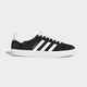 ADIDAS GAZELLE ADV SHOE - BLACK / WHITE / GOLD