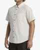 BILLABONG MENS SUNDAYS MINI S/S DRESS SHIRT - TAUPE