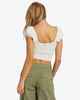 BILLABONG LADIES KALLIE TOP - SALT CRYSTAL