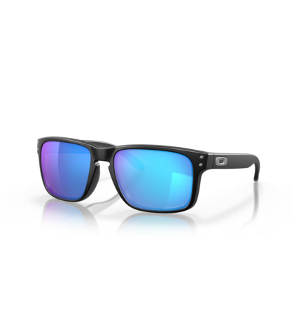 OAKLEY HOLBROOK - MATTE BLACK / PRIZM SAPPHIRE POLARIZED