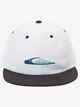 QUIKSILVER BLOCK STOCKER CAP - WHITE