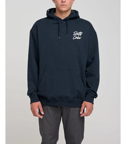 SALTY CREW MENS SANPPER HOOD - NAVY