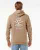 RIPCURL MENS SEARCH ICON HOODY - SAND DUNE