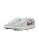 NIKE SB FORCE 58 SHOE - PLATNUM TINT / DRK TEAM RED