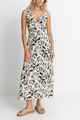 RHYTHM LADIES SUNDANCE FLORAL MAXI DRESS - NATURAL