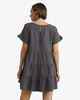 BILLABONG LADIES PIXIE DRESS - WASHED BLACK