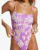 BILLABONG LADIES DEEP SEA DAISY ONE PIECE SWIMSUIT - ORCHID