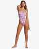 BILLABONG LADIES DEEP SEA DAISY ONE PIECE SWIMSUIT - ORCHID