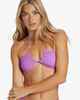 BILLABONG LADIES SUMMER HIGH DREW BIKINI TOP - BRIGHT ORCHID