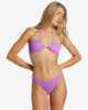 BILLABONG LADIES SUMMER HIGH DREW BIKINI TOP - BRIGHT ORCHID