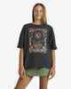 BILLABONG GIRLS FULL SUN S/S TEE - OFF BLACK