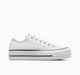 CONVERSE CHUCK TAYLOR LIFT LOW - WHITE