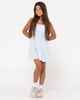 RUSTY GIRLS SWEET WATER SLIP DRESS - MIST BLUE