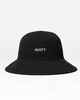 RUSTY LADIES BAILEY BUCKET HAT - BLACK