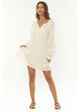 AMUSE SOCIETY JAX L/S DRESS - WHITE