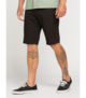 VOLCOM MENS SOLVER LITE 5 POCKET 19'' WALKSHORT - BLACK