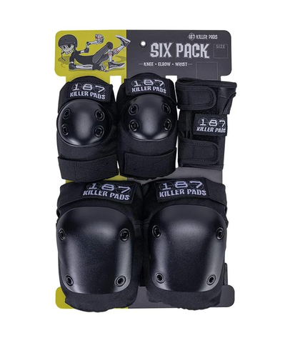 187 KILLER SIX PACK PAD SET YOUTH - BLACK