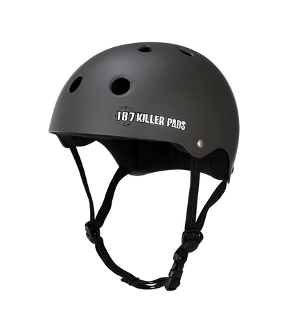 187 KILLER PADS - CERTIFIED SKATE HELMET - BLACK