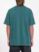 VOLCOM MENS OVSTONE L/S TEE - EVERGREEN