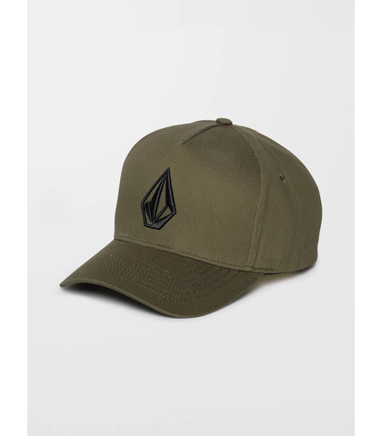 VOLCOM EMBOSSED STONE ADJUSTABLE CAP - WINTER MOSS