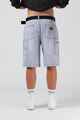 RPM MENS DENIM WORK SHORT - WORN BLUE