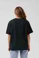 RPM LADIES OLD SKOOL OVERSIZE TEE - CARBON