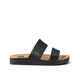 REEF LADIES WATER VISTA SLIDE - BLACK / TAN