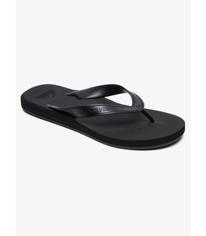 QUIKSILVER CARVER II DELUXE JANDAL - BLACK / BROWN