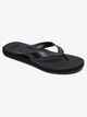 QUIKSILVER CARVER II DELUXE JANDAL - BLACK / BROWN