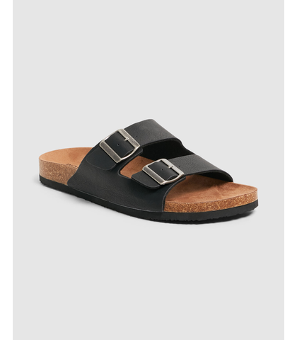 KUSTOM MENS DUO SLIDE - BLACK / TAN