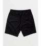 VOLCOM MENS FRICKEN ELASTIC WAIST WALKSHORT - BLACK