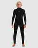 QUIKSILVER BOYS PROLOGUE 3/2 GBS BACK ZIP STEAMER - BLACK