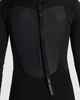 QUIKSILVER BOYS PROLOGUE 3/2 GBS BACK ZIP STEAMER - BLACK