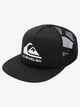 QUIKSILVER FOAMSLAYER TRUCKER CAP - BLACK