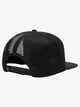 QUIKSILVER FOAMSLAYER TRUCKER CAP - BLACK