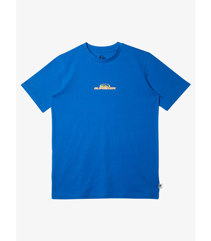 QUIKSILVER BOYS MAD ANDO S/S TEE - NEBULAS BLUE