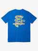 QUIKSILVER BOYS MAD ANDO S/S TEE - NEBULAS BLUE