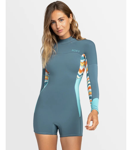 ROXY LADIES 2/2 SWELL SERIES L/S SPRINGSUIT - STARGLAZER