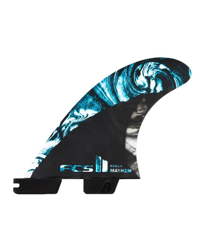 FCS II MB PERFORMANCE CORE / CARBON TRI FIN SET - MEDIUM