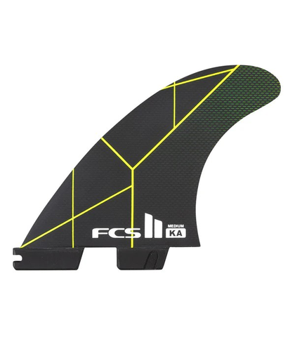 FCS II KA PERFORMANCE CORE TRI FIN SET - BLACK / ACID